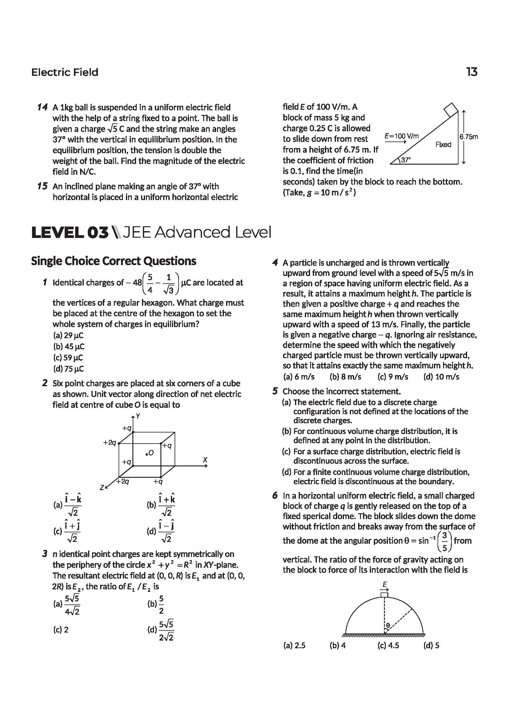 Navigator Series JEE Main & Advanced 2027 – Electrostatic & Current Electricity | 2000+ Problems | Electric Field, Potential, Dipole, Capacitance, Current, RC Circuit | 3-Level Exercises with PYQs - Image 10