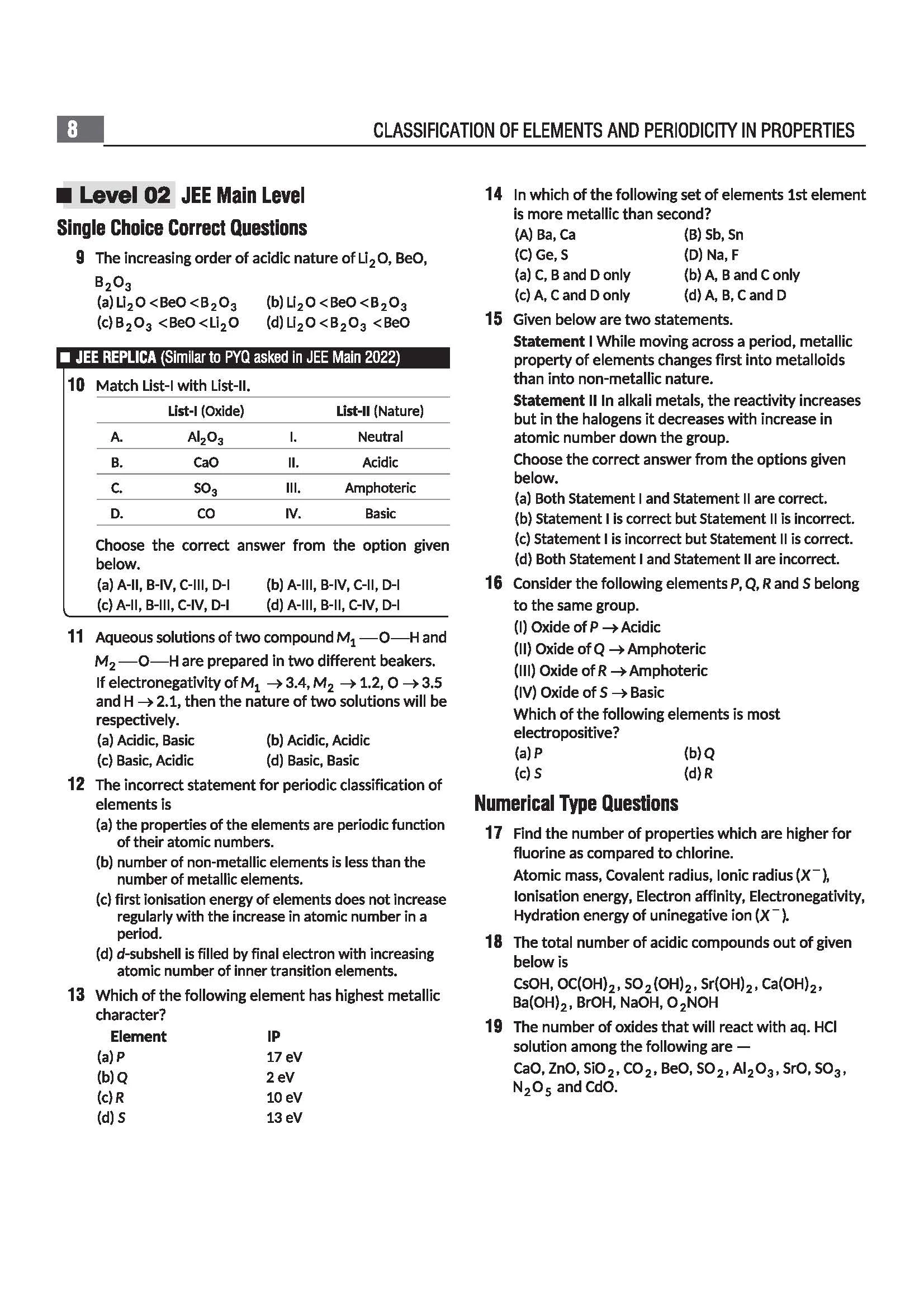 Navigator Series JEE Main & Advanced 2027 – Inorganic Chemistry | 2000+ Problems | Classification of Elements, Periodicity, s-Block, p-Block, d-Block, Coordination Compounds | Practice with PYQs - Image 10