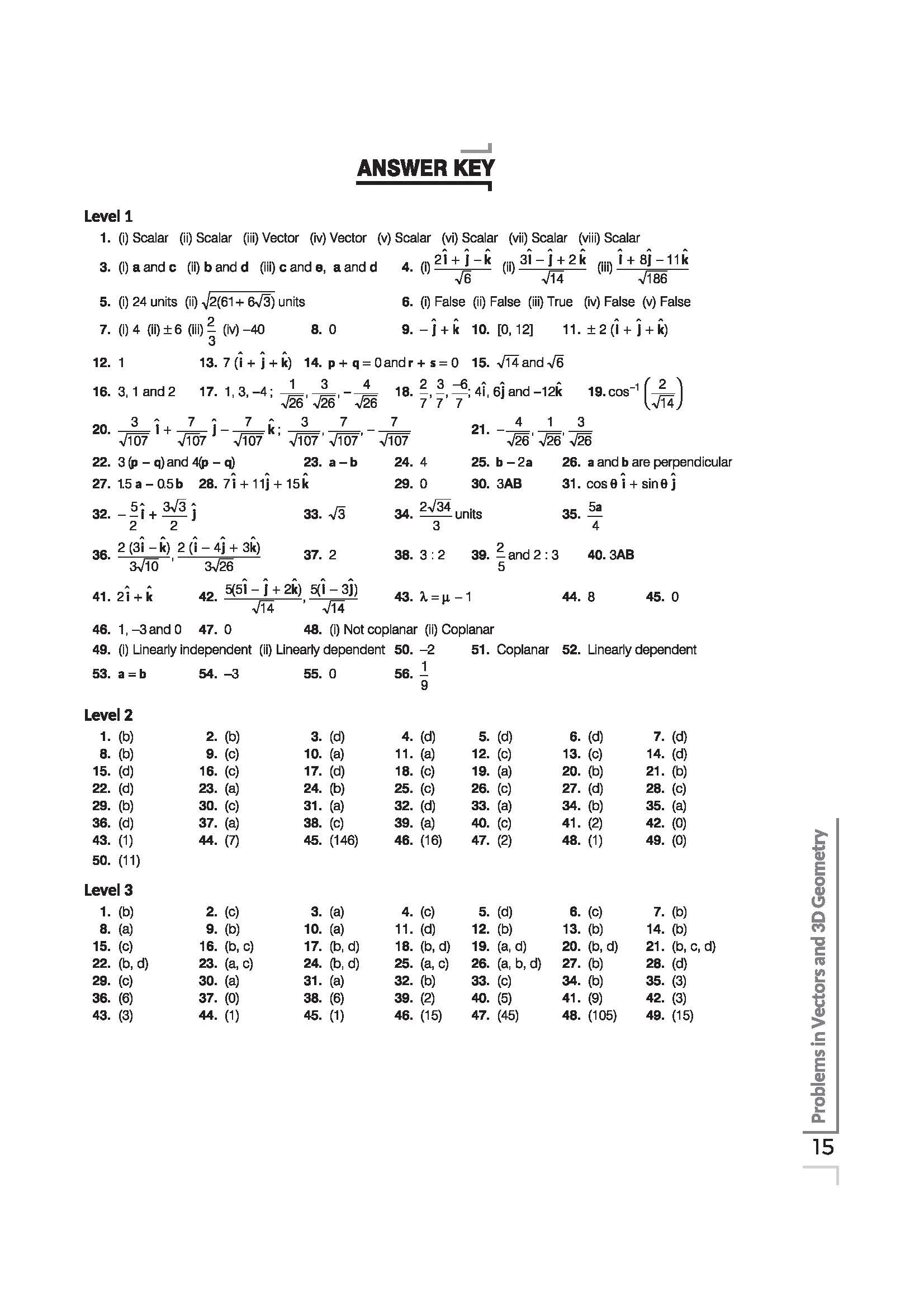 Navigator Series JEE Main & Advanced 2027 – Vectors & 3D Geometry | 1000+ Problems | Vector Algebra, Dot–Cross Product, Lines, Planes, Sphere | 3-Level Exercises with PYQs | by Vinod Kumar Pareek - Image 9
