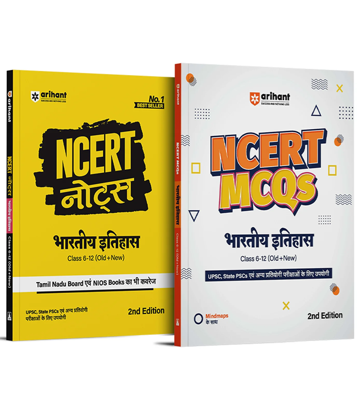 NCERT Notes & MCQs Indian History (Bhartiye Itihas) Class 6-12 (Old + New) for UPSC and Other Competitive Exams