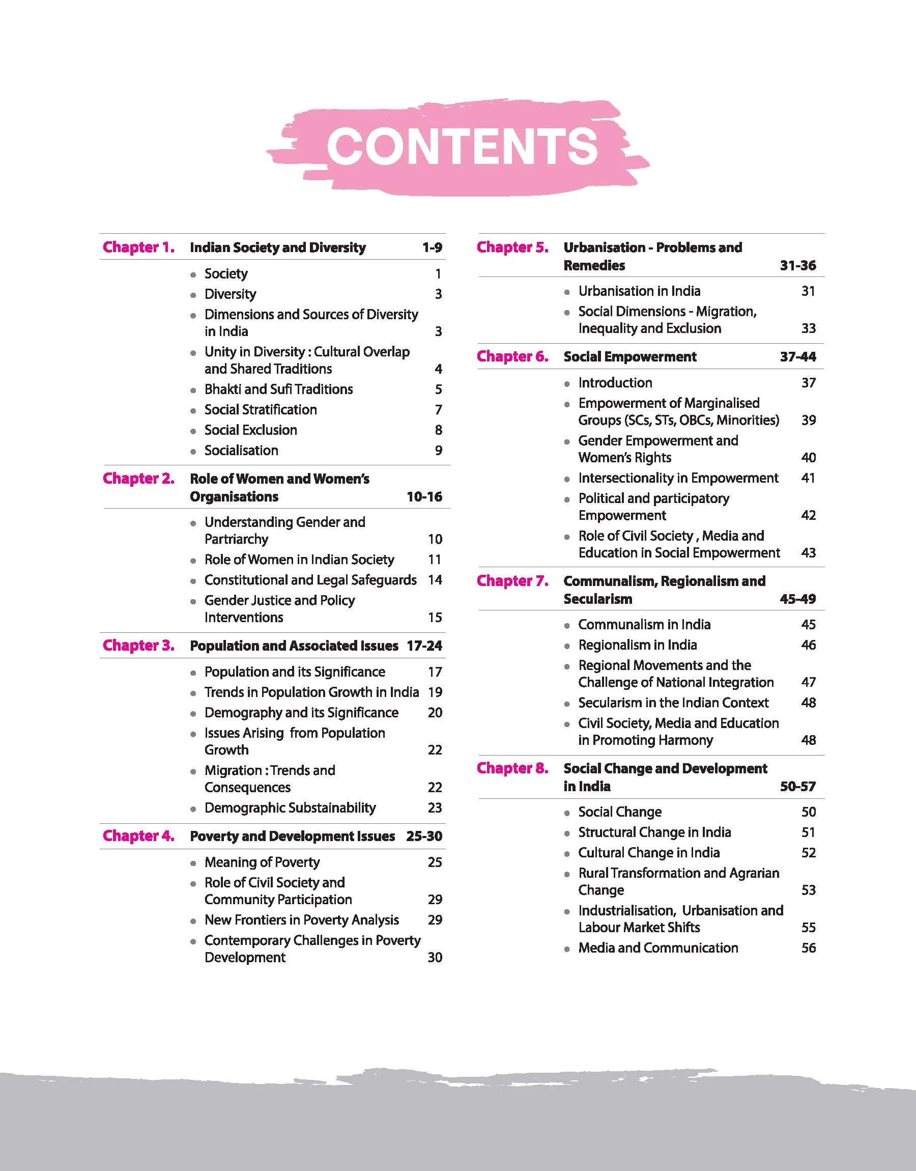 NCERT Notes Society, Social Justice & Internal Security (Class 6-12 Old + New) | 1st Edition | For UPSC and Other Competitive Exams | English Medium - Image 3