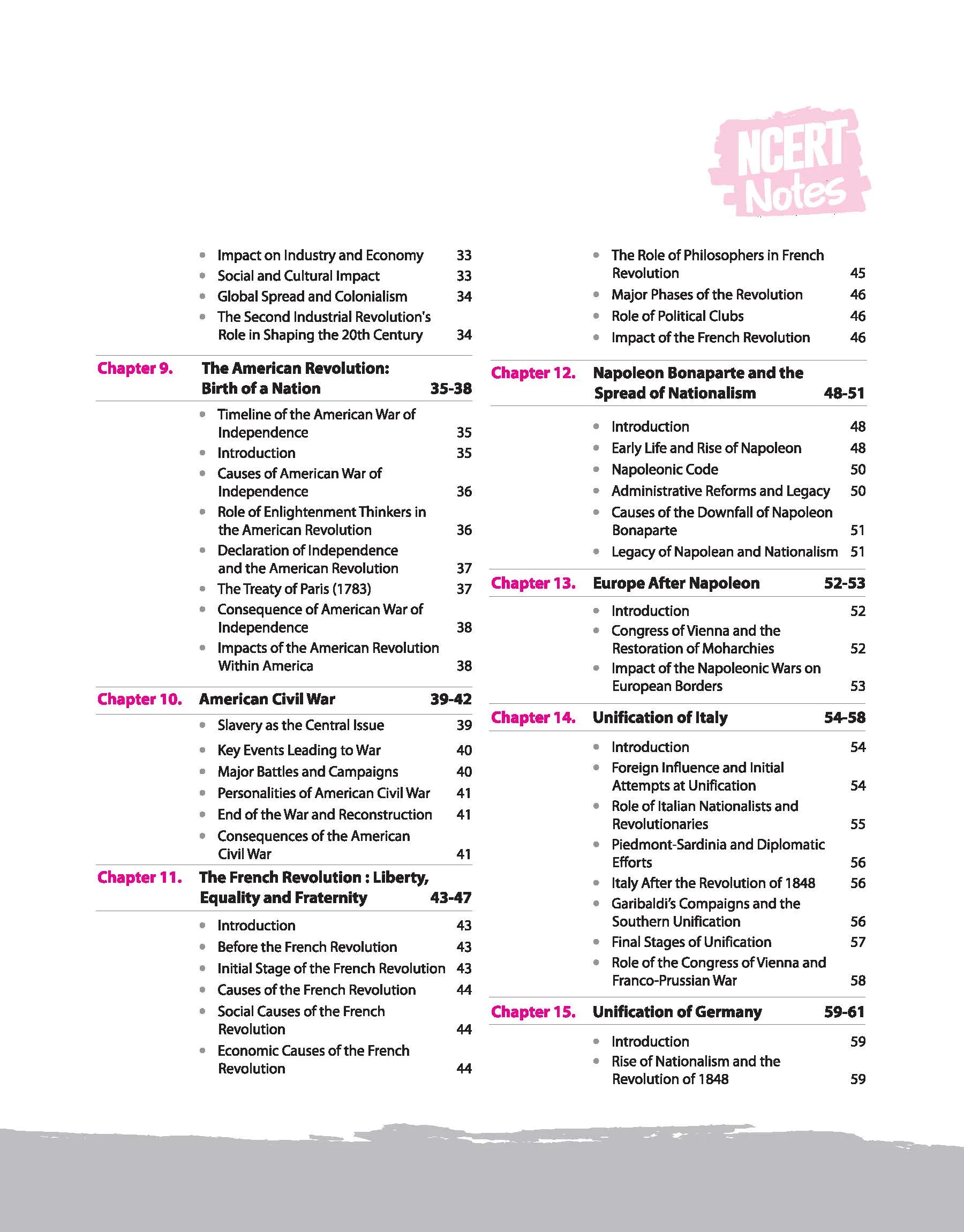 Ncert Notes World History Class (9-12) Old+New | 1st Edition | For UPSC and Other Competitive Exam | English Medium - Image 5