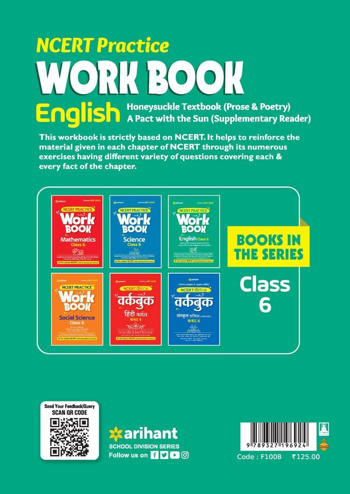 NCERT Practice Workbook English Class 6 - Image 2