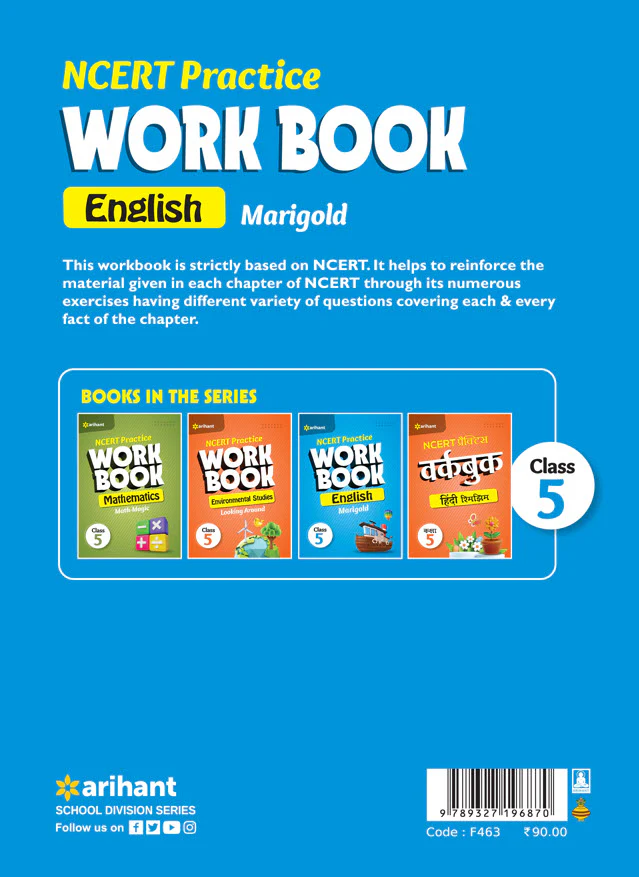 NCERT Practice Workbook English Marigold Class 5 - Image 2
