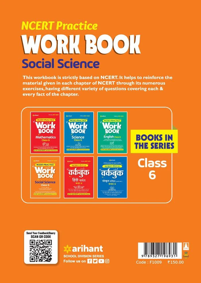 NCERT Practice Workbook Social Science Class 6 - Image 2