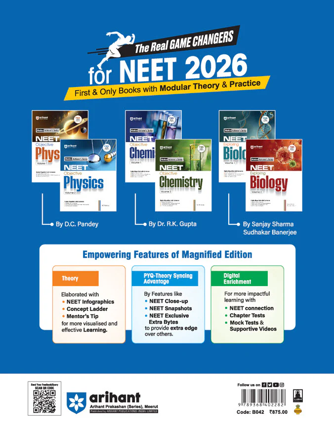 NEET Exploring (Objective) Physics-Vol. 2 Medico Achiever's Series I Revised & Magnified Edition 2026 | Free Online Support | By DC Pandey - Image 2