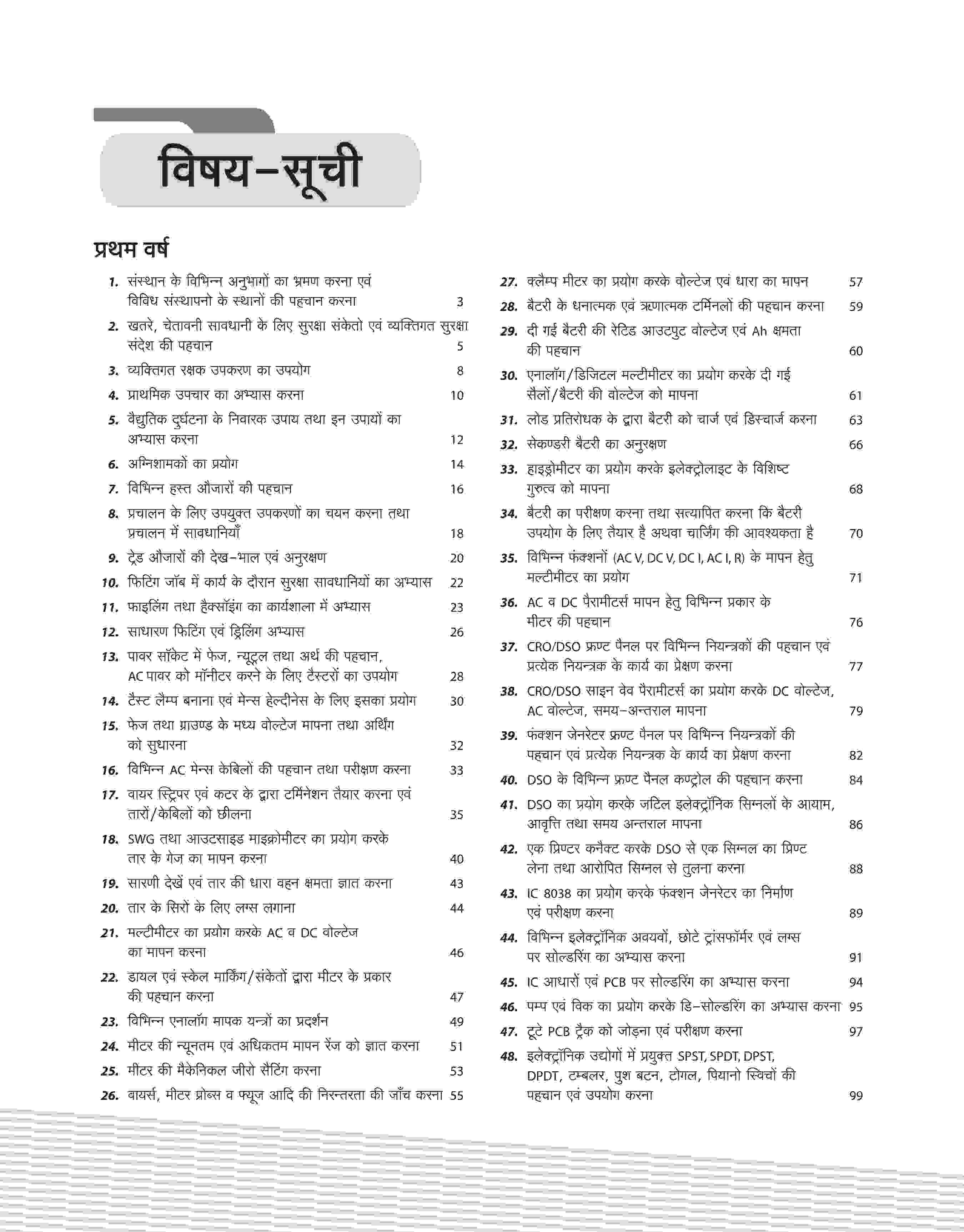 NSQF (Level 4) Electronics Mechanic Ayum Consumer Electronics Practical (I & II Year) | Hindi - Image 3