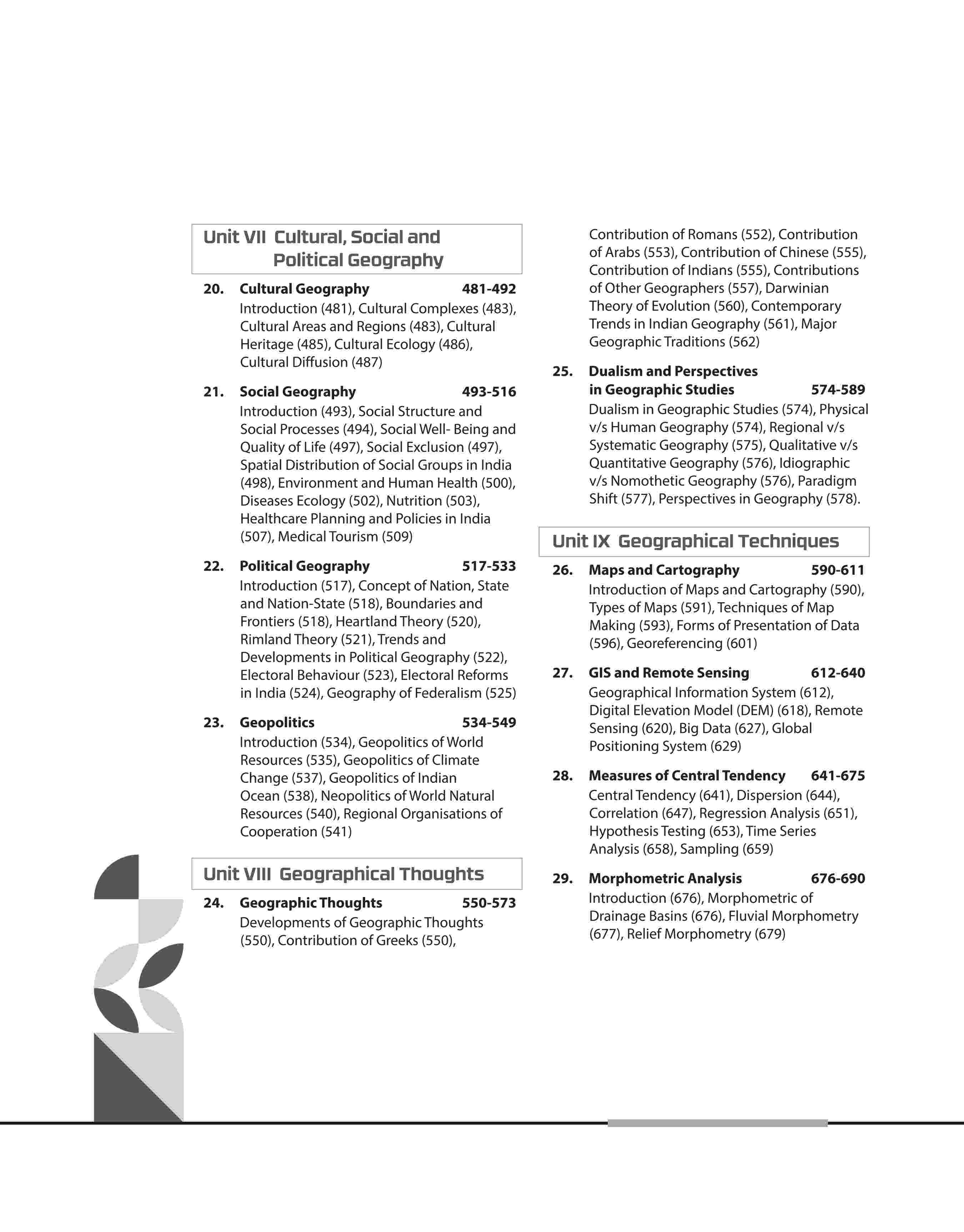 NTA UGC NET /JRF/SET 2025 - Study Guide Geography - Paper-2 - Image 5