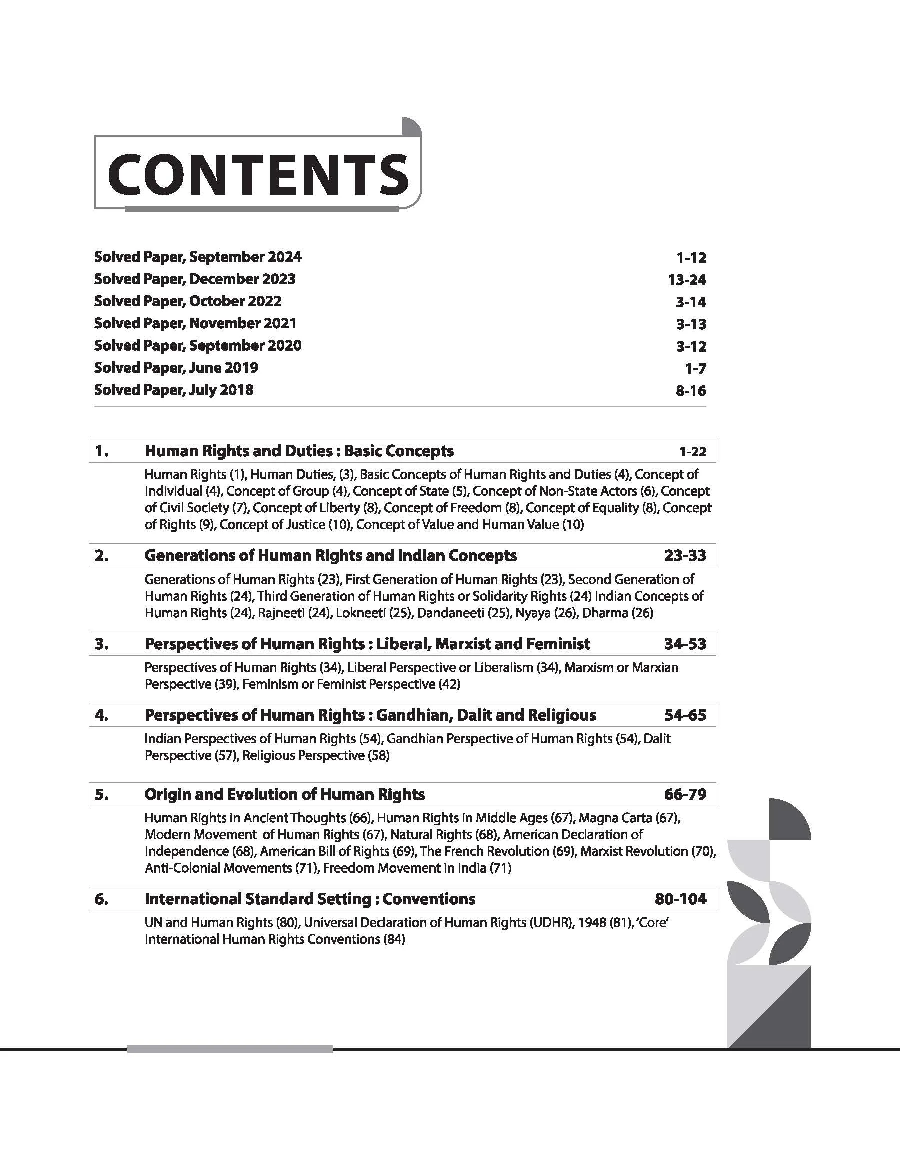 NTA UGC NET /JRF/SET 2025 - Study Guide Human Rights & Duties - Paper-2 - Image 6