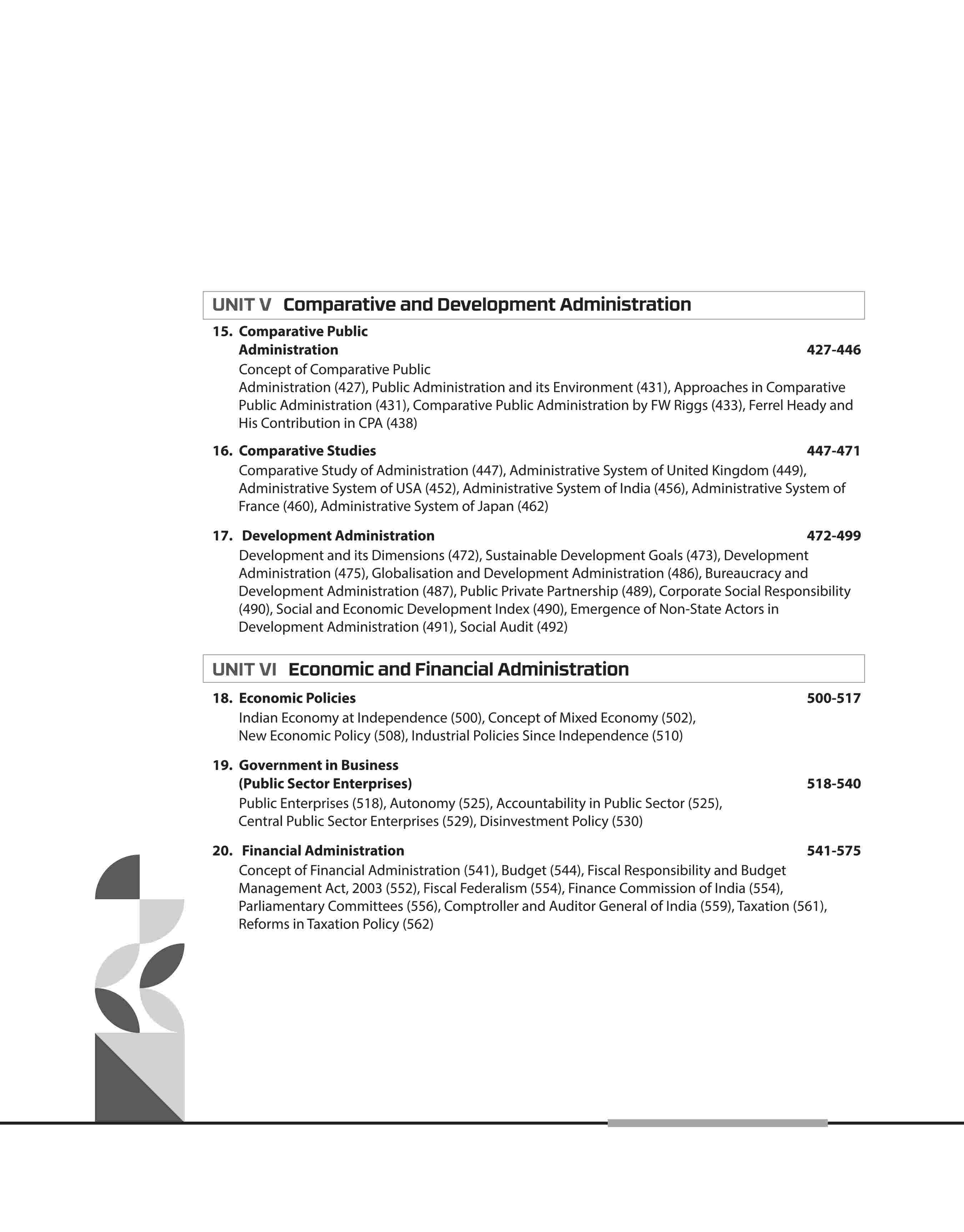 NTA UGC NET /JRF/SET 2025 - Study Guide Public Administration - Paper-2 - Image 5