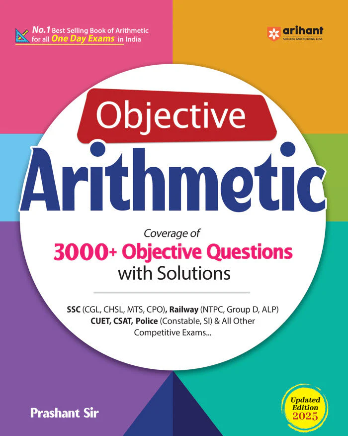 Objective Arithmetic 3000 + Question 2025| English Medium