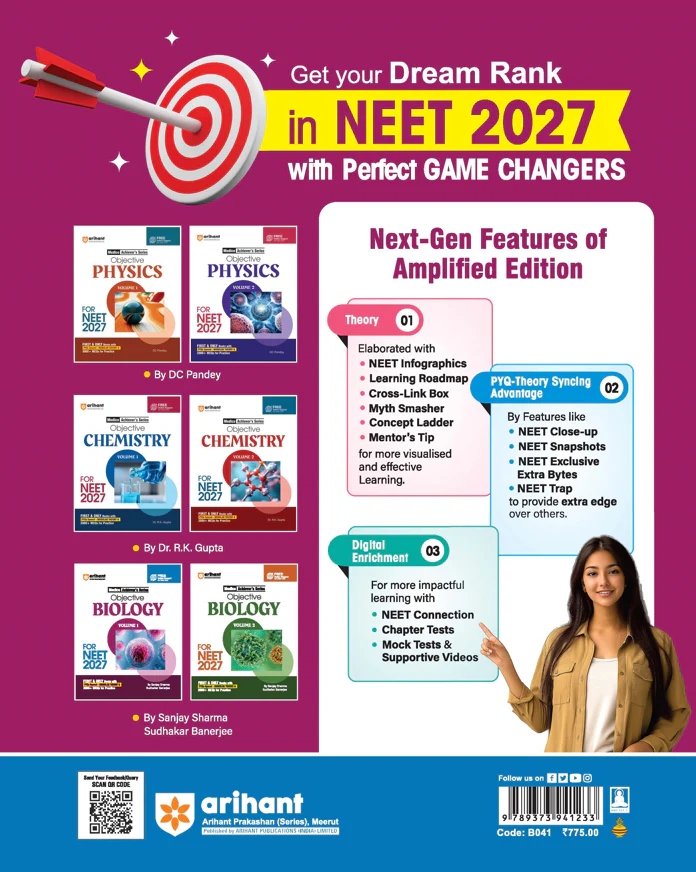 Objective Biology Volume 1 for NEET 2027 | Medico Achiever’s Series | 3000+ MCQs with PYQs Synced Modular Theory | Fully Revised NEET Preparation Book  by Sanjay Sharma & Sudhakar Banerjee - Image 13