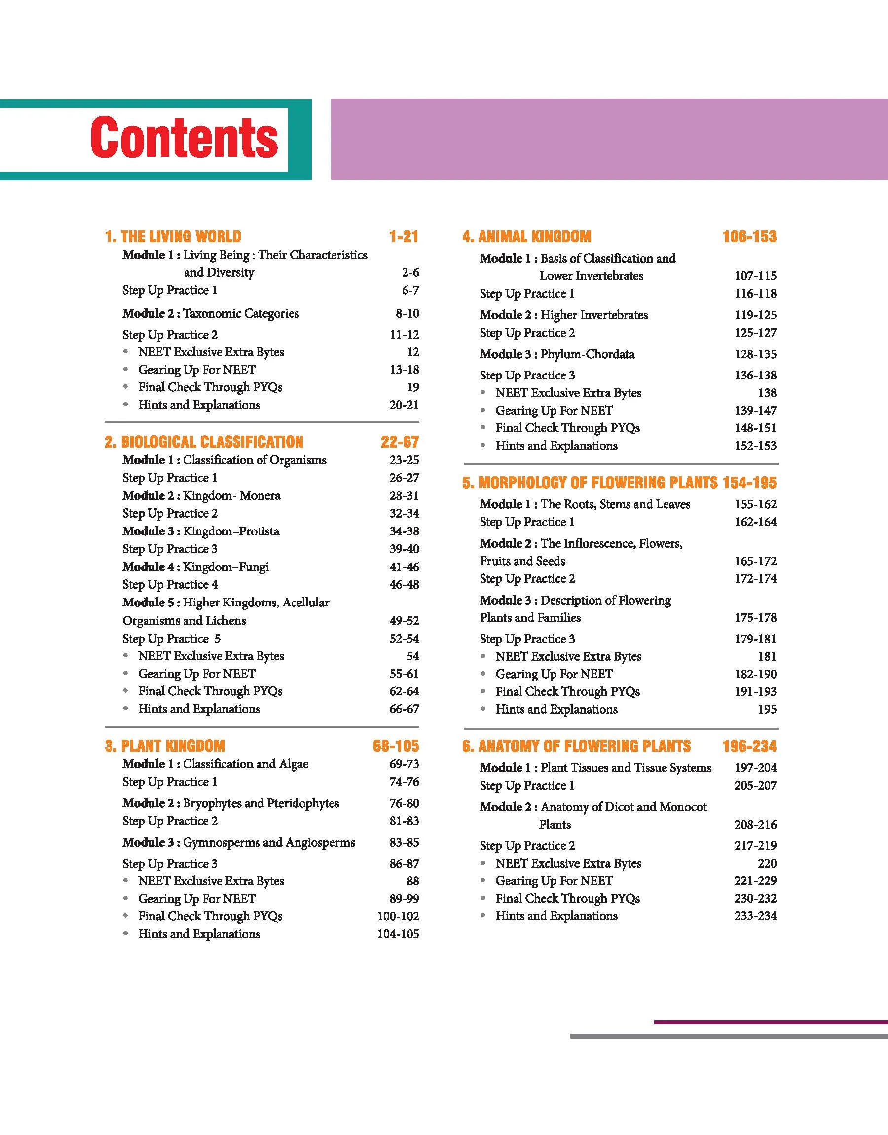 Objective Biology Volume 1 for NEET 2027 | Medico Achiever’s Series | 3000+ MCQs with PYQs Synced Modular Theory | Fully Revised NEET Preparation Book  by Sanjay Sharma & Sudhakar Banerjee - Image 5