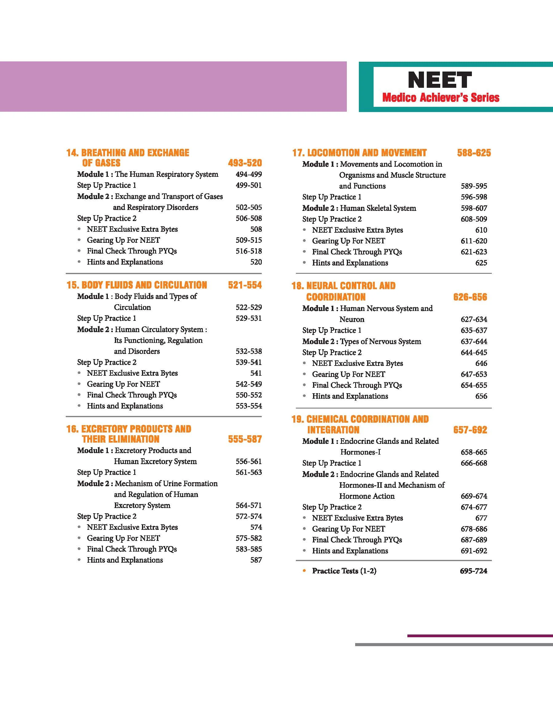 Objective Biology Volume 1 for NEET 2027 | Medico Achiever’s Series | 3000+ MCQs with PYQs Synced Modular Theory | Fully Revised NEET Preparation Book  by Sanjay Sharma & Sudhakar Banerjee - Image 7