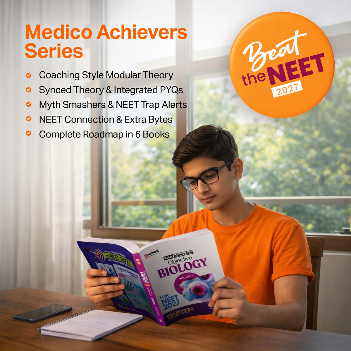 Objective Chemistry Volume 1 for NEET 2027 | Medico Achiever’s Series | 2000+ MCQs with PYQs Synced Modular Theory | Fully Revised NEET Preparation Book by Dr. RK Gupta - Image 4