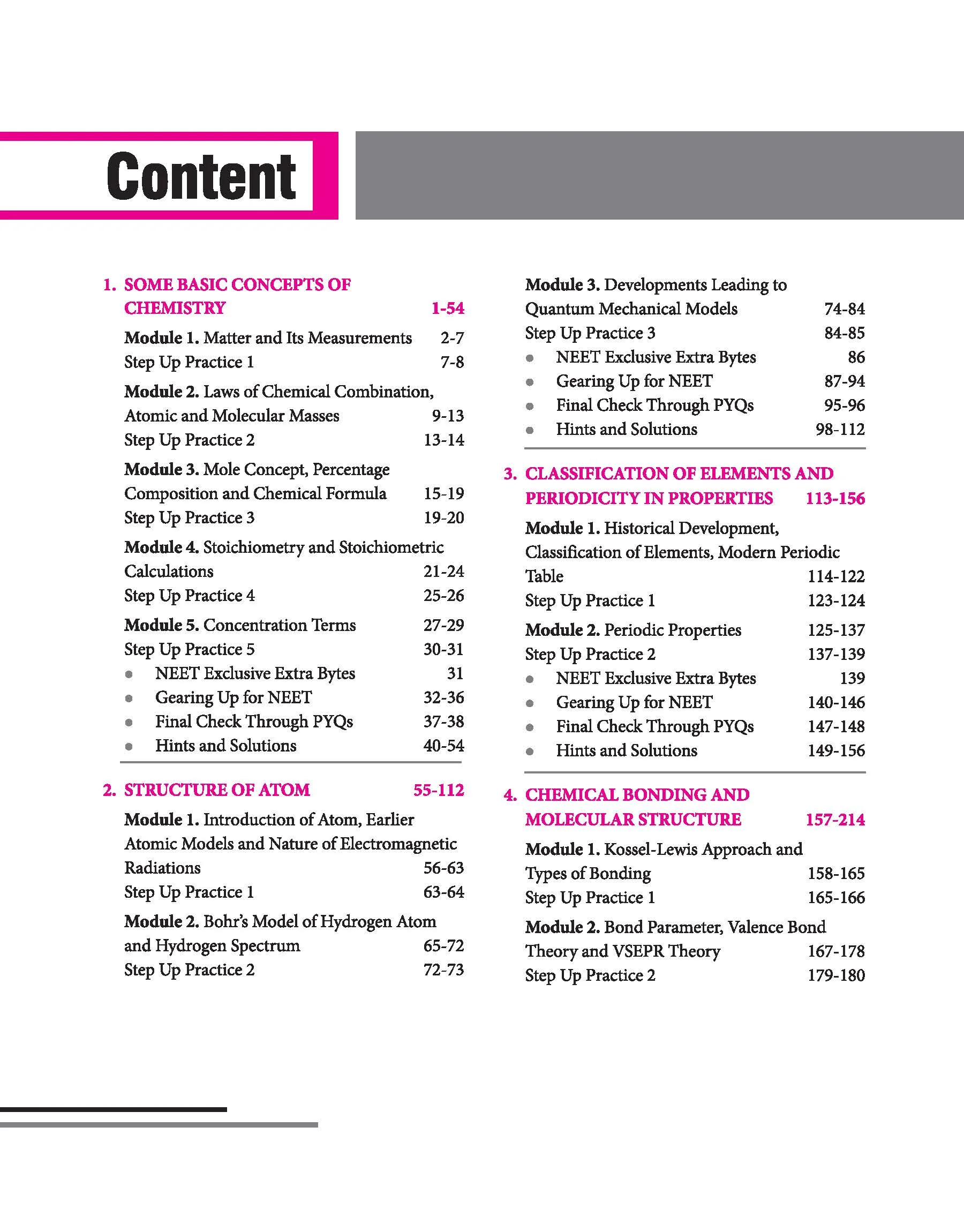 Objective Chemistry Volume 1 for NEET 2027 | Medico Achiever’s Series | 2000+ MCQs with PYQs Synced Modular Theory | Fully Revised NEET Preparation Book by Dr. RK Gupta - Image 5