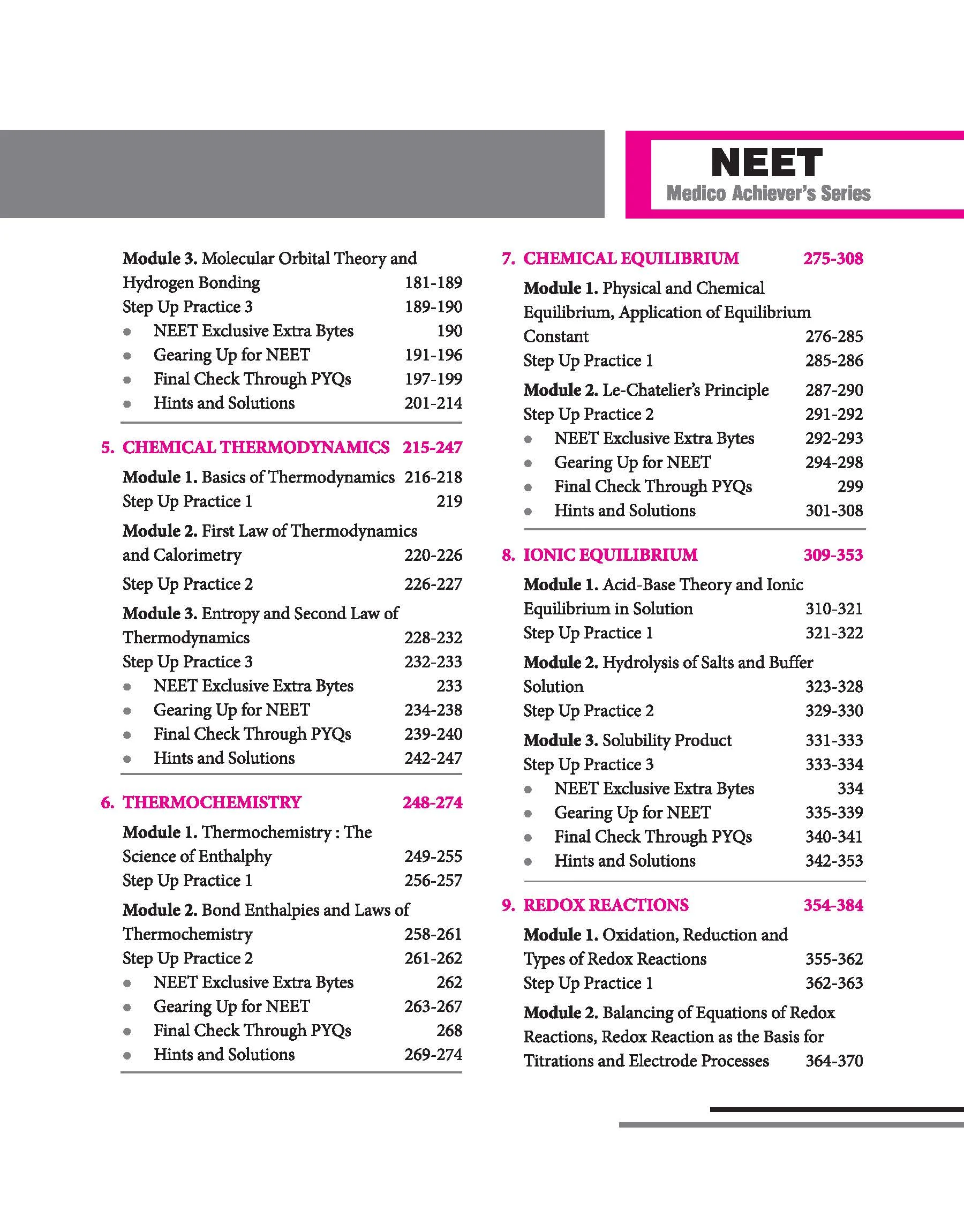 Objective Chemistry Volume 1 for NEET 2027 | Medico Achiever’s Series | 2000+ MCQs with PYQs Synced Modular Theory | Fully Revised NEET Preparation Book by Dr. RK Gupta - Image 6
