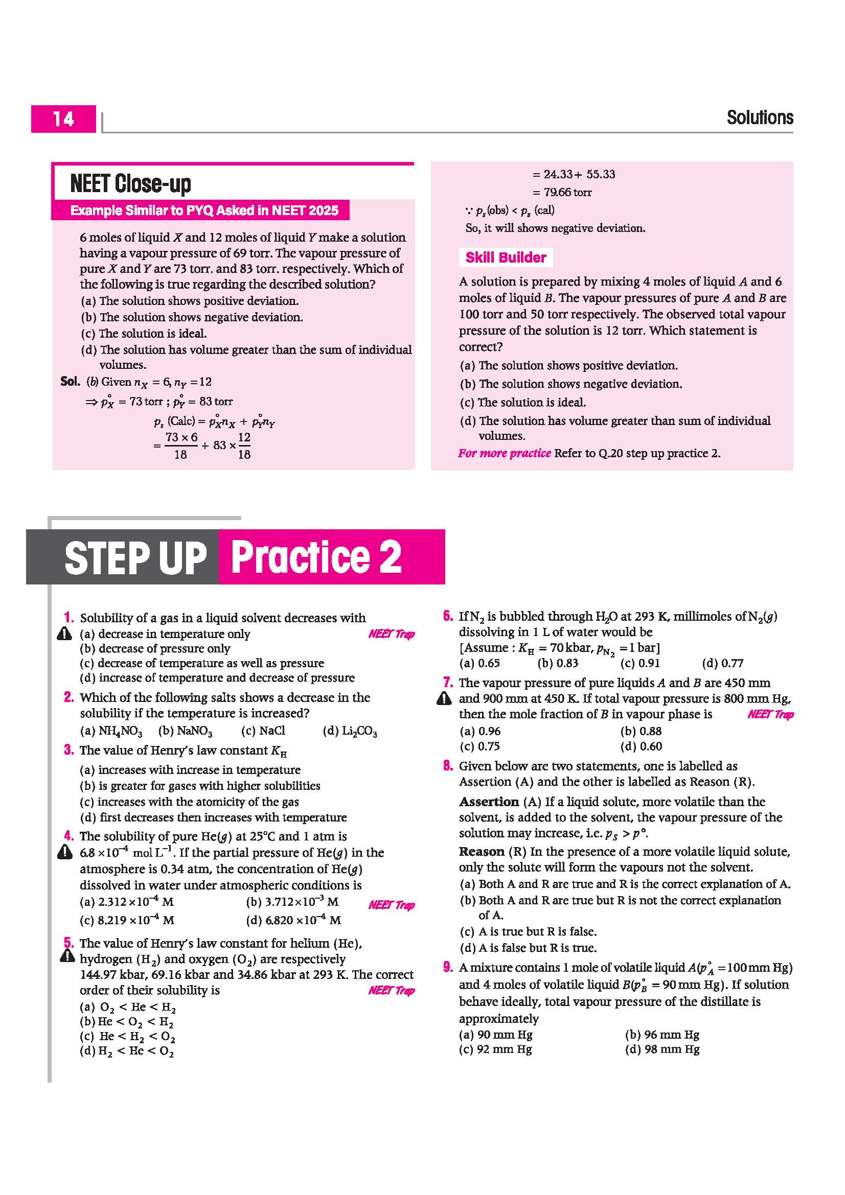 Objective Chemistry  Volume 2 for NEET 2027 | Medico Achiever’s Series | 2000+ MCQs with PYQs Synced Modular Theory | Fully Revised NEET Preparation Book  by Dr. R.k Gupta & Pooja Yadav - Image 12
