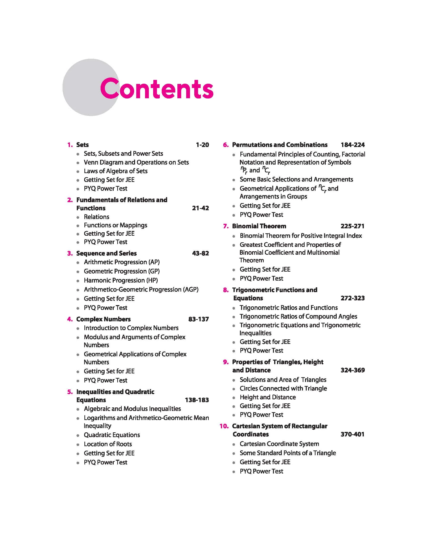 Objective Mathematics Vol. 1 | Engineering Entrances 3600+ Questions, Modular Theory & REE Plus, PYQ-Based 2-Level Exercises | Main & Advanced, BITSAT, MHT-CET, VIEEE & All Engineering Entrances - Image 5