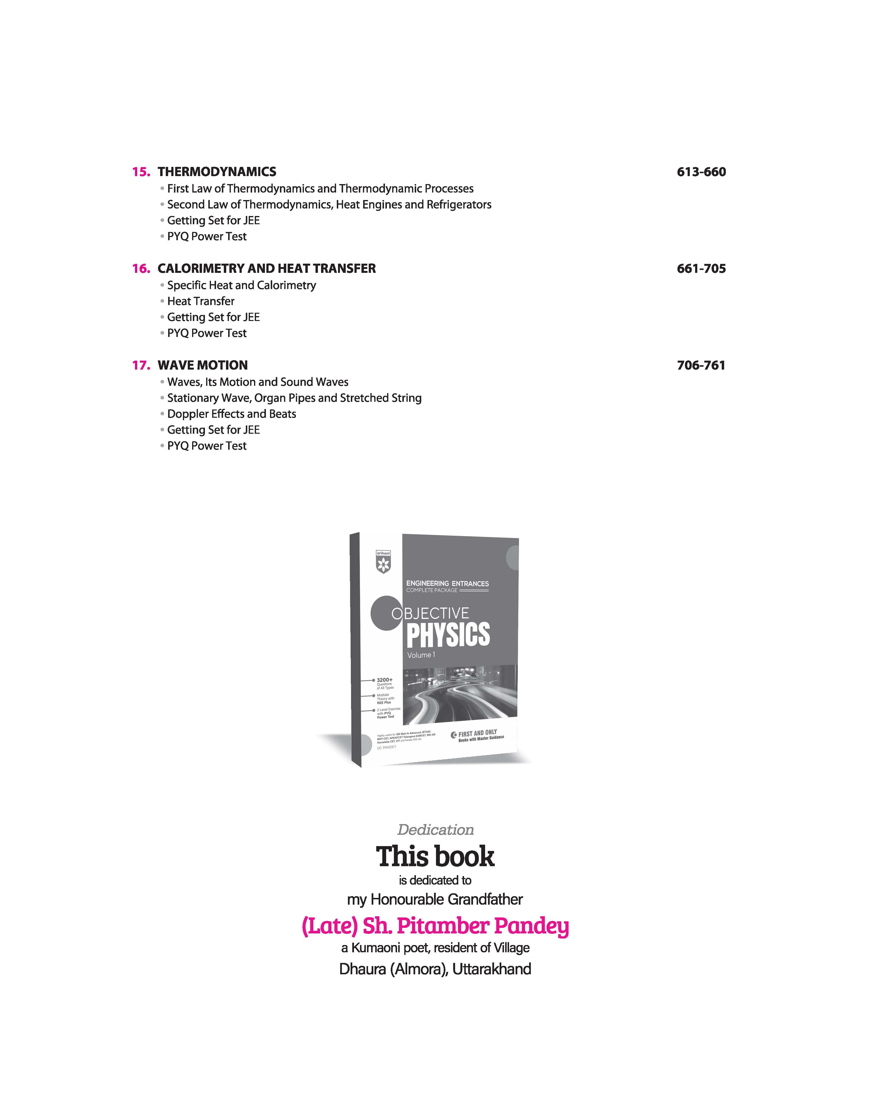 Objective Physics Vol. 1 | Engineering Entrances | 3200+ Questions, Modular Theory & REE Plus, PYQ-Based 2-Level Exercises | For JEE Main & Advanced, BITSAT, MHT-CET, VIEEE & All Engineering Entrances - Image 7