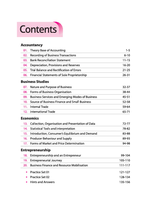 Olympiad ACE Commerce Class 11 | A Comprehensive Practice Book | ACE Your Olympiad Preparation - Image 3