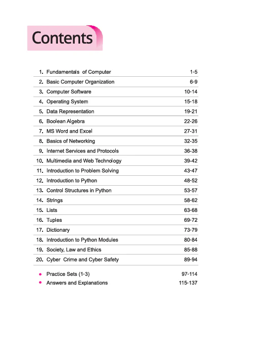 Olympiad ACE Computer Class 11 | A Comprehensive Practice Book | ACE Your Olympiad Preparation - Image 3