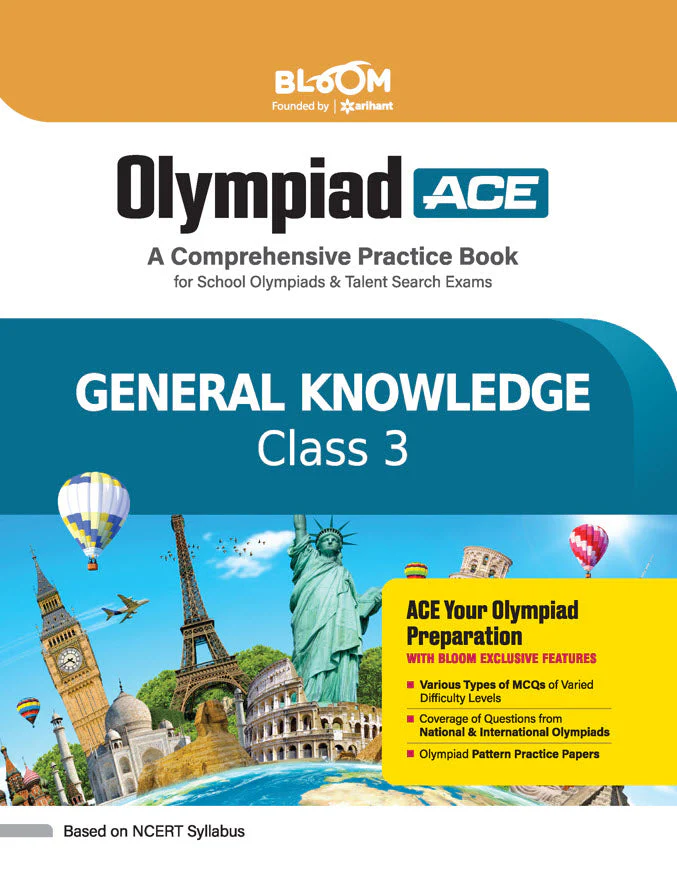 Olympiad ACE General Knowledge Class 3| A Comprehensive Practice Book | ACE Your Olympiad Preparation