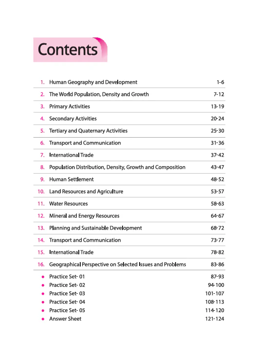 Olympiad ACE Geography Class 12 | A Comprehensive Practice Book | ACE Your Olympiad Preparation - Image 3