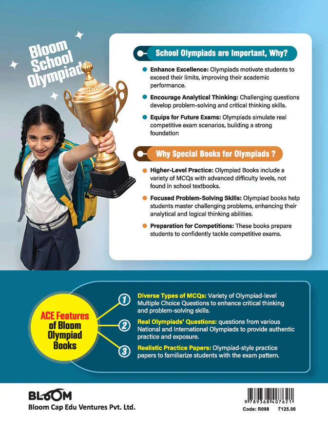 Olympiad ACE  Samanya Gyan (General Knowledge) Class 8 | A Comprehensive Practice Book | ACE Your Olympiad Preparation - Image 2