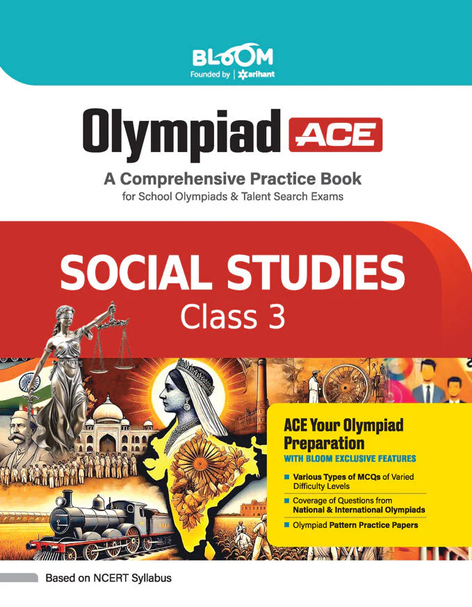 Olympiad ACE Social Studies Class 3 | A Comprehensive Practice Book | ACE Your Olympiad Preparation