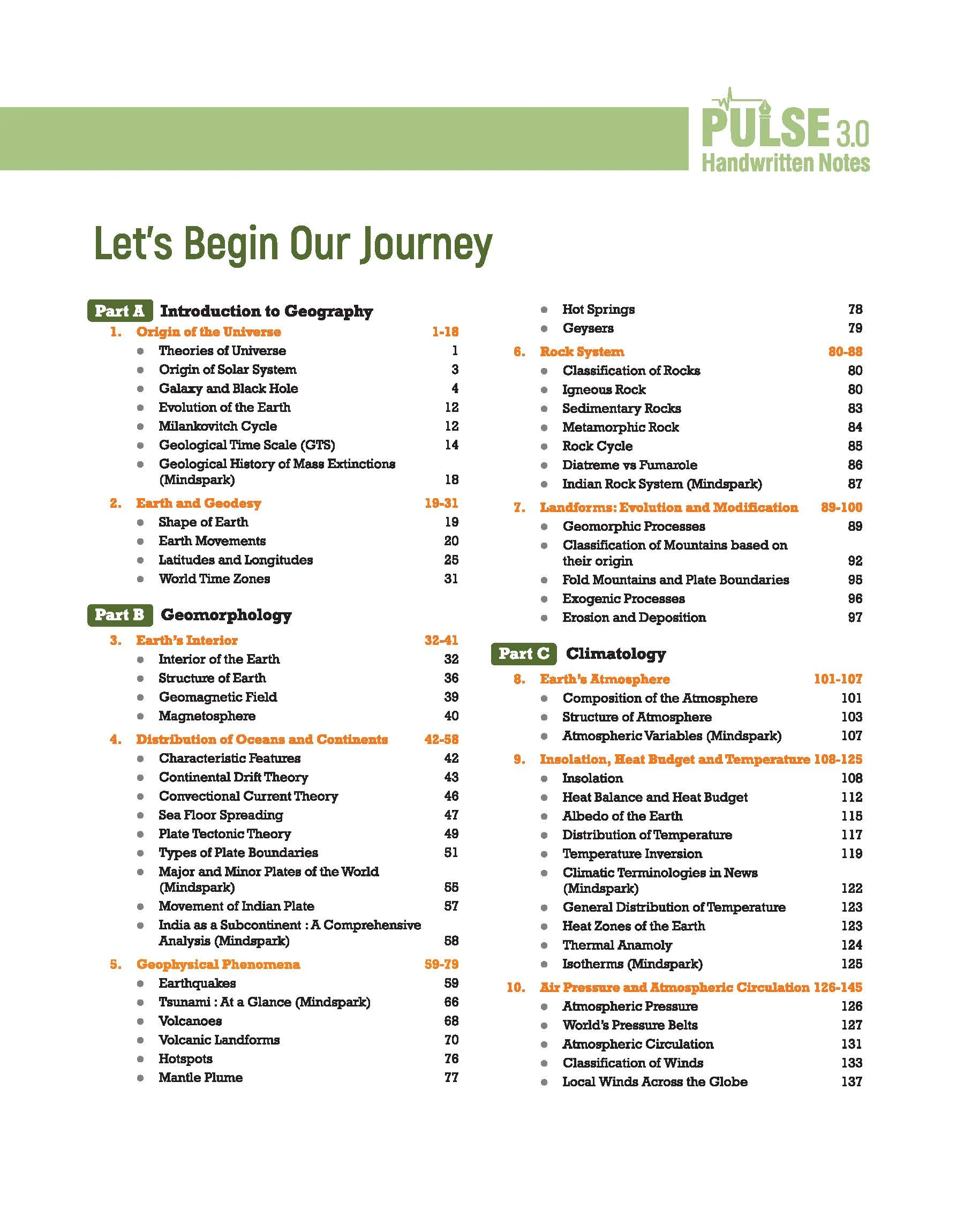 PULSE 3.0 Handwritten Notes: Conceptual Geography | Fully Revised Edition with SMART Framework | for UPSC Prelims, State PCS and Other Competitive Exam - Image 3