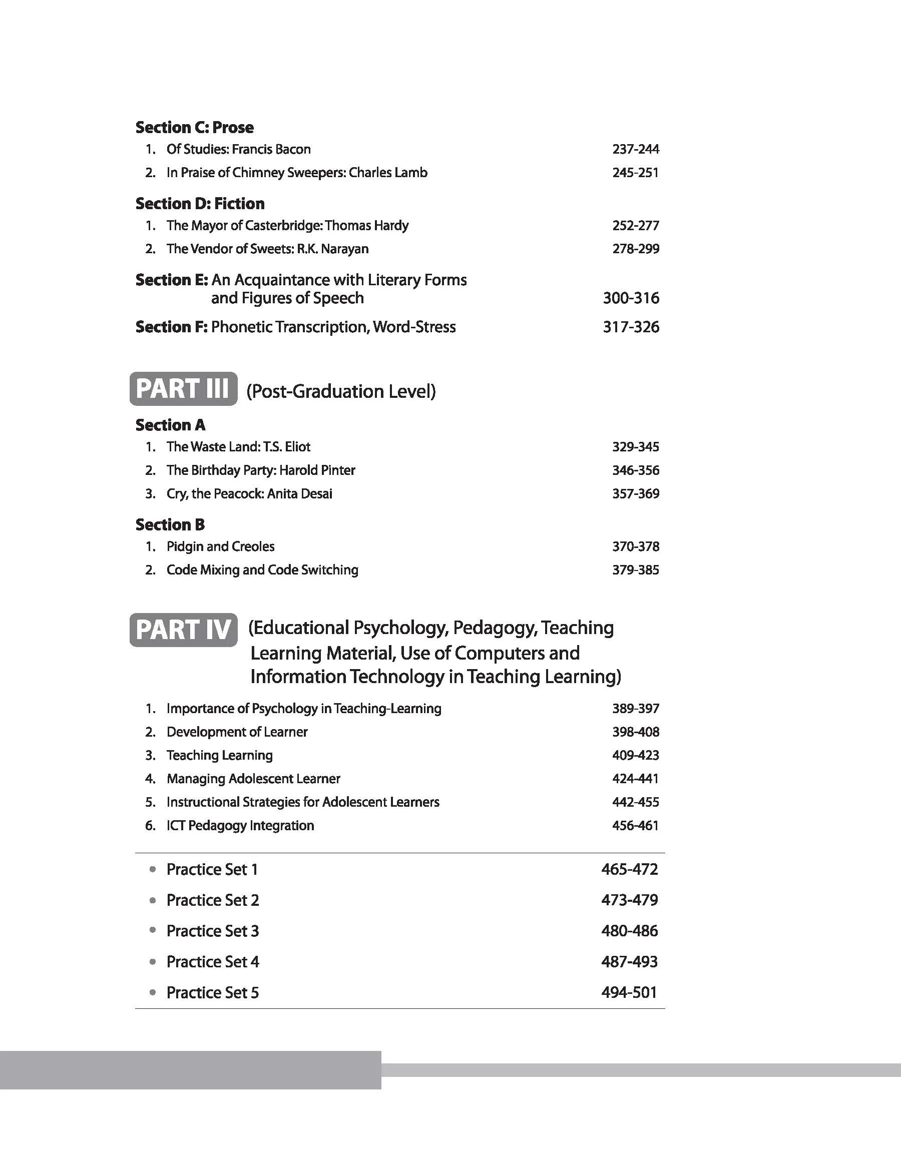 Rajasthan Grade-1 Lecturer School Education English (Paper-II) - Image 3