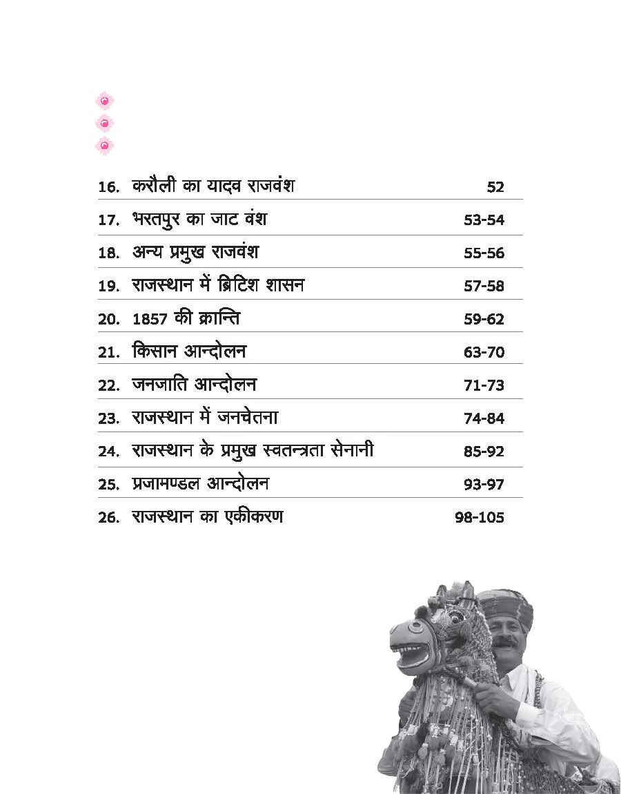 Rajasthan Itihas (History) | Pocket Book RRR (Rapid-Rajasthan-Revision) Part-2 | By Ankur Parik & Gaurav Parashar | Hindi Medium - Image 4