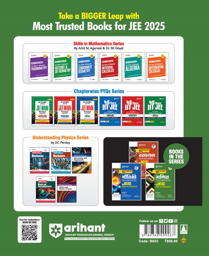 Master Resource Series - Mathematics for JEE Main & Advance | By Suraj Singh, Manjul Tyagi | Hindi Medium | Edition 2025 - Image 2