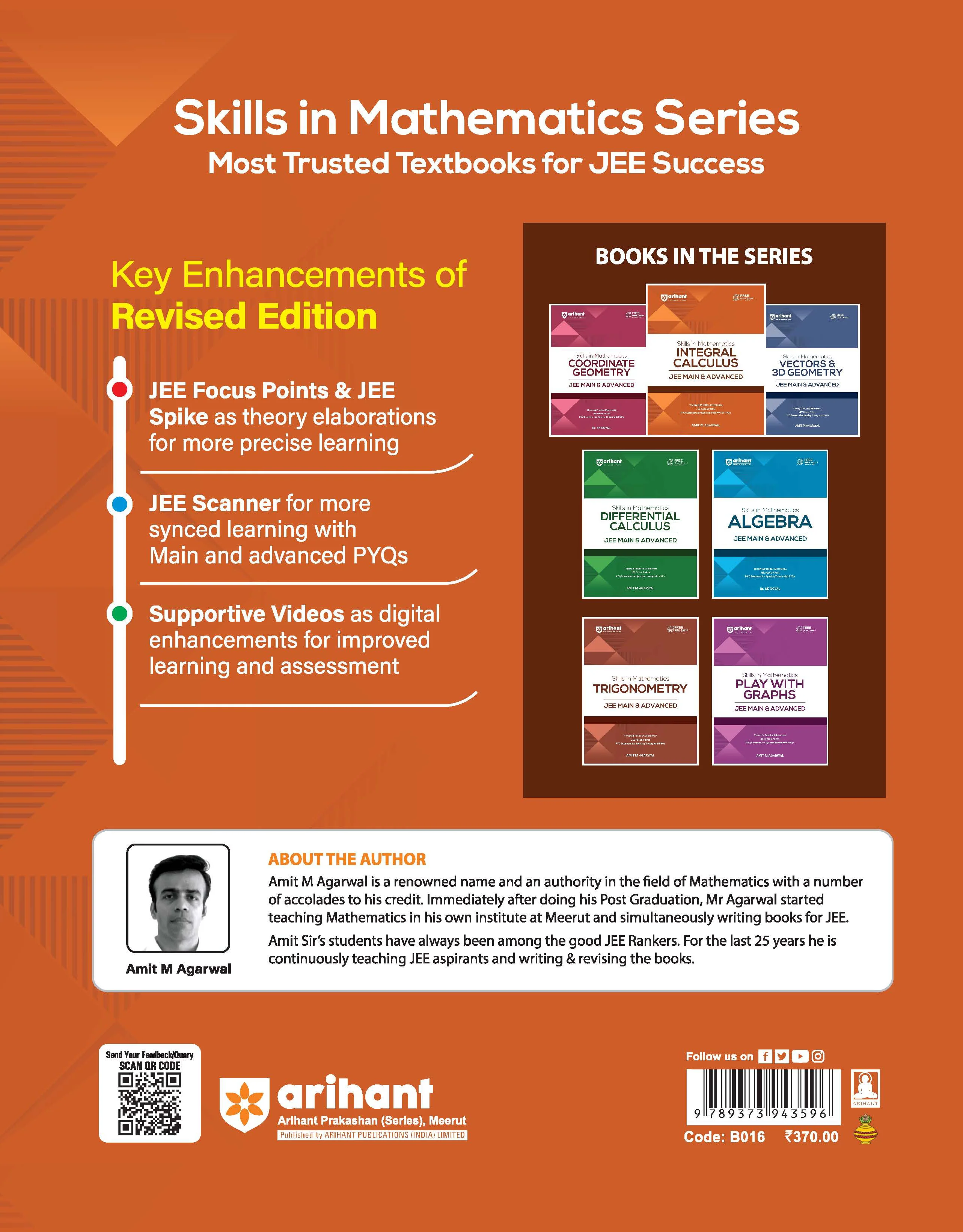 Skills in Mathematics Integral Calculus for JEE Main & Advanced 2027 | Theory, Practice Milestones & PYQ Scanners | Ideal for IIT JEE Aspirants by Amit M Agarwal - Image 12