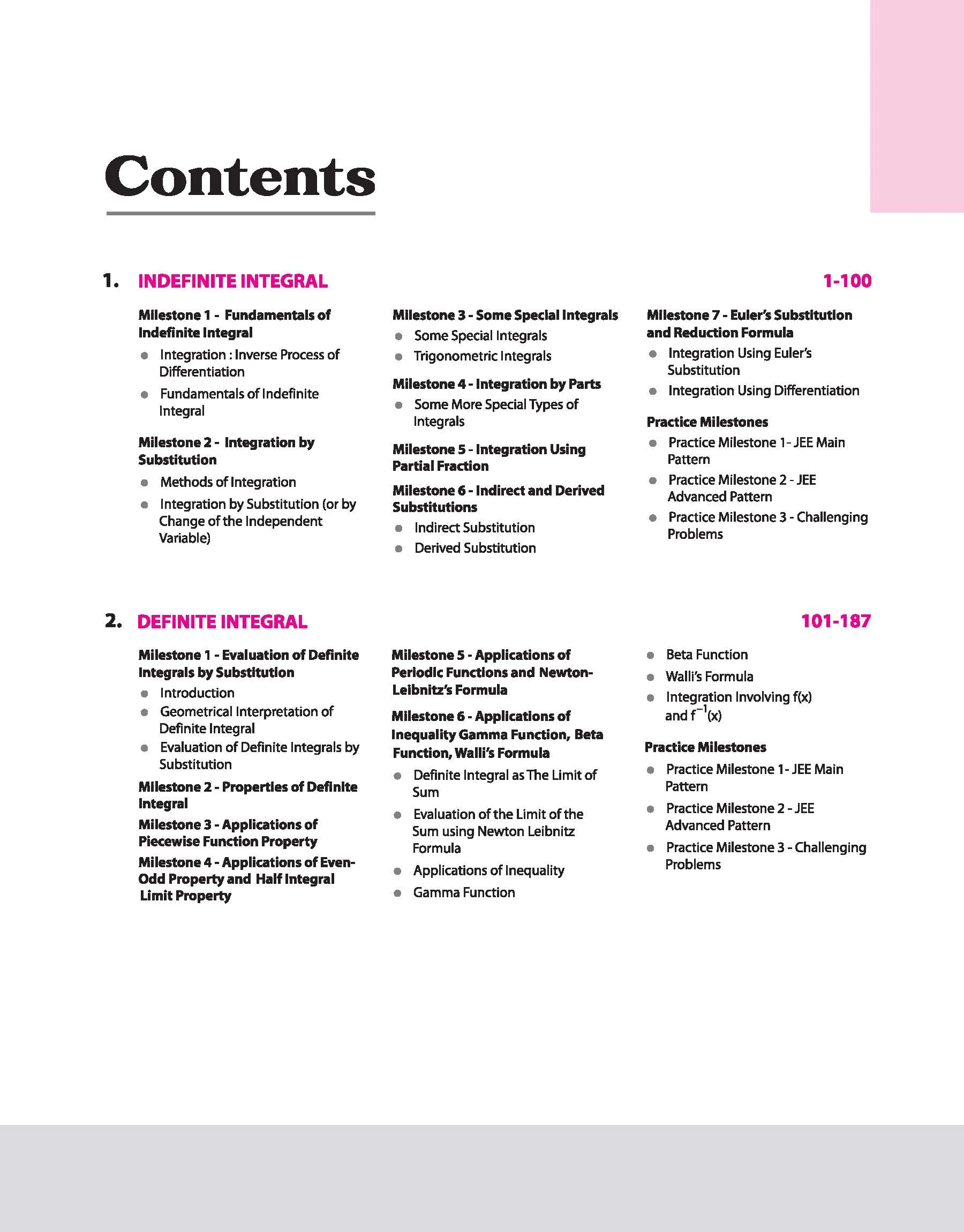 Skills in Mathematics Integral Calculus for JEE Main & Advanced 2027 | Theory, Practice Milestones & PYQ Scanners | Ideal for IIT JEE Aspirants by Amit M Agarwal - Image 5
