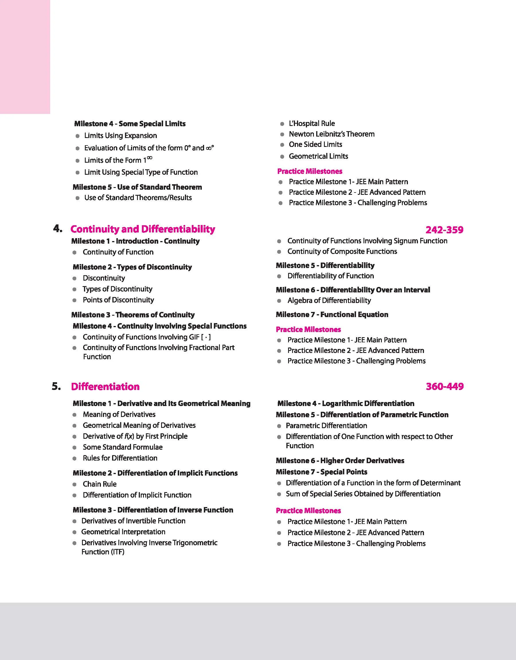 Skills in Mathematics JEE Main & Advanced Differential Calculus | By Amit M Agarwal | Revised Edition 2026 - Image 4