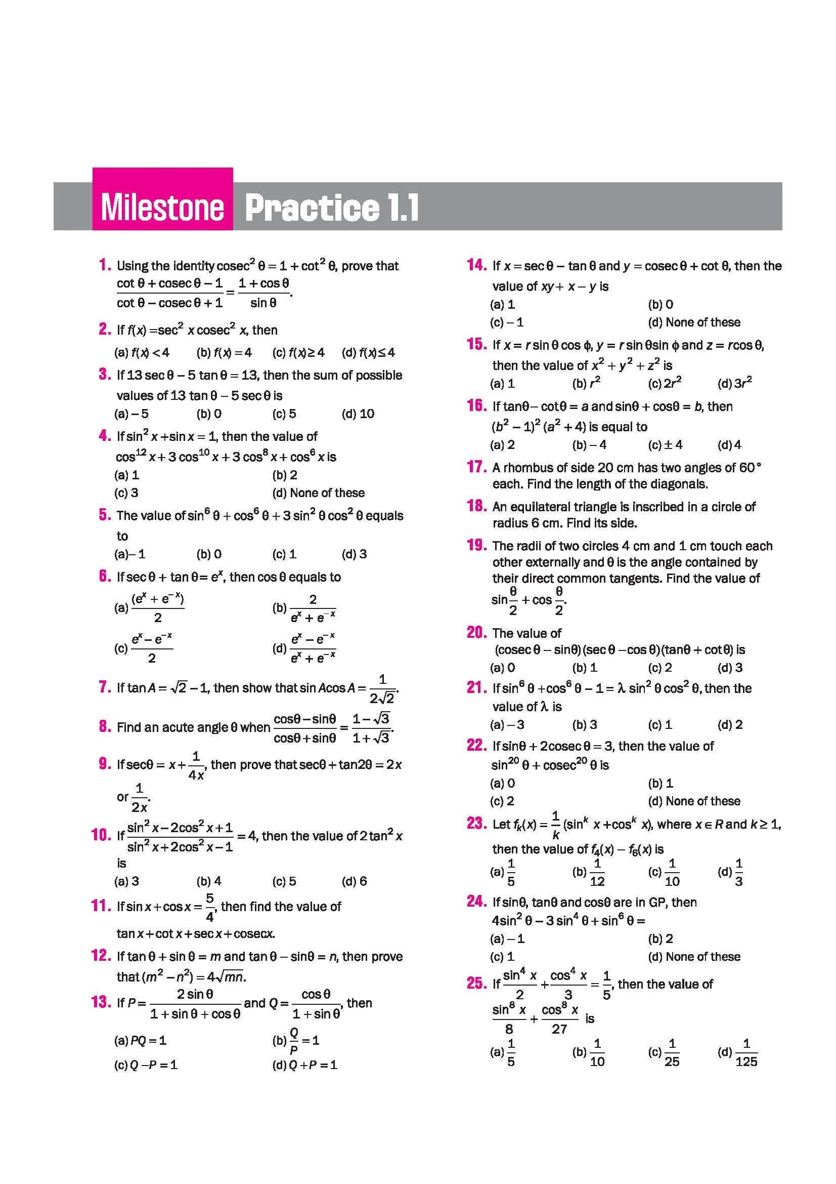 Skills in Mathematics Trigonometry for JEE Main & Advanced 2027 | Theory, Practice Milestones & PYQ Scanners | Ideal for IIT JEE Aspirants by Amit M Agarwal - Image 11