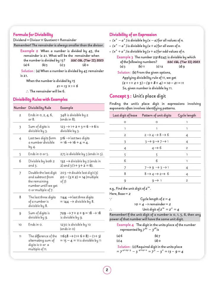 SSC CGL (Tier 1 & 2) Quantitative Aptitude Capsule Pro Notes | Complete Syllabus, PYQ Integrated, Notes & Practice | Useful for All SSC Exams - Image 4