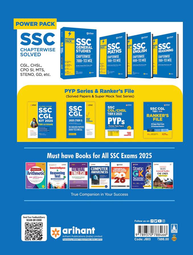 SSC CGL Tier I & II Exam 2025 | Complete Study Guide | Conceptwise Notes & 3000 MCQs | English Medium - Image 2