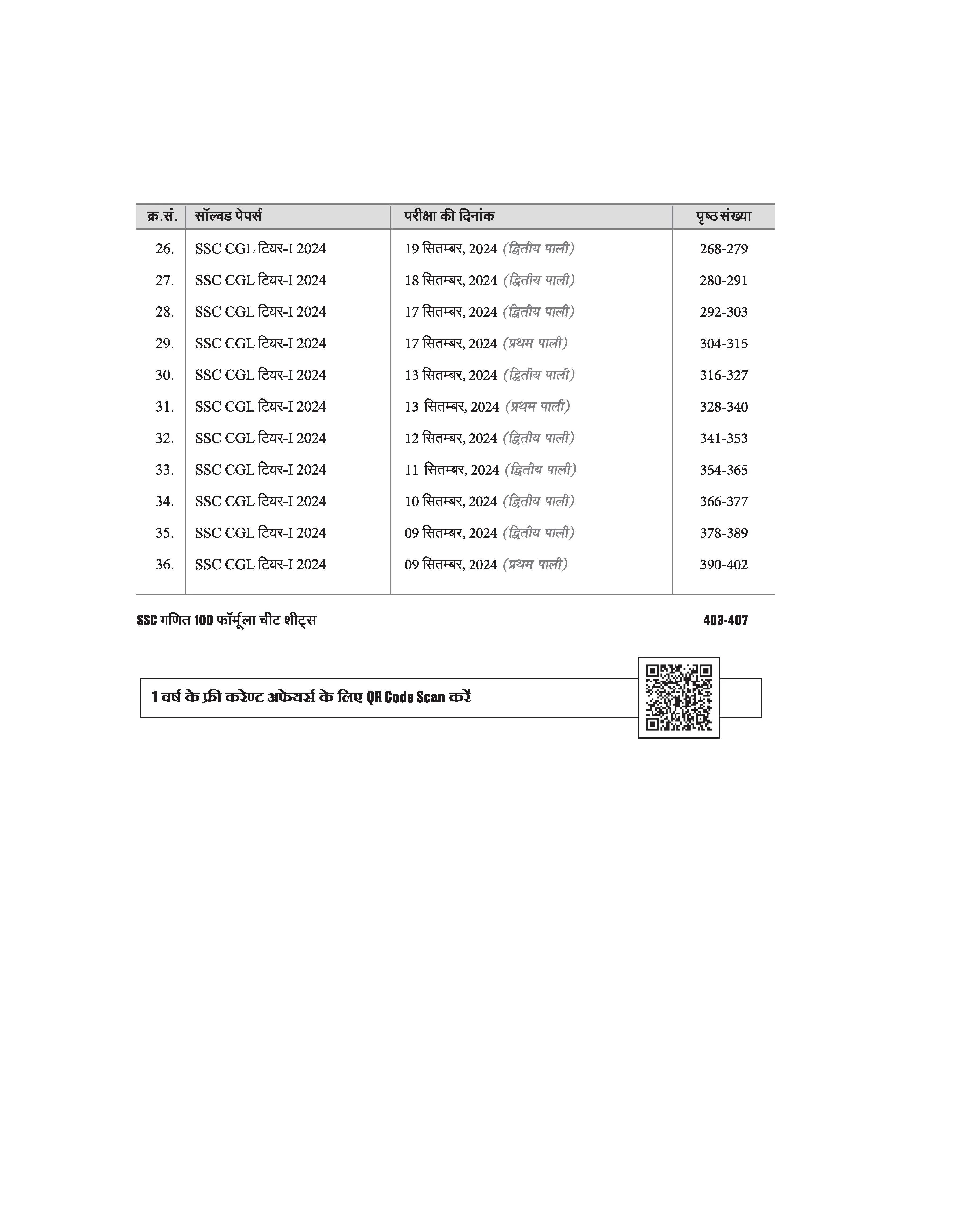 SSC CGL (Tier 1) Exam 2026 | 36 Solved Papers (Eduquity + TCS Based) | 3600+ Questions, Official Answer Key, Detailed Solutions with FREE Current Affairs PDF | Hindi Medium - Image 3
