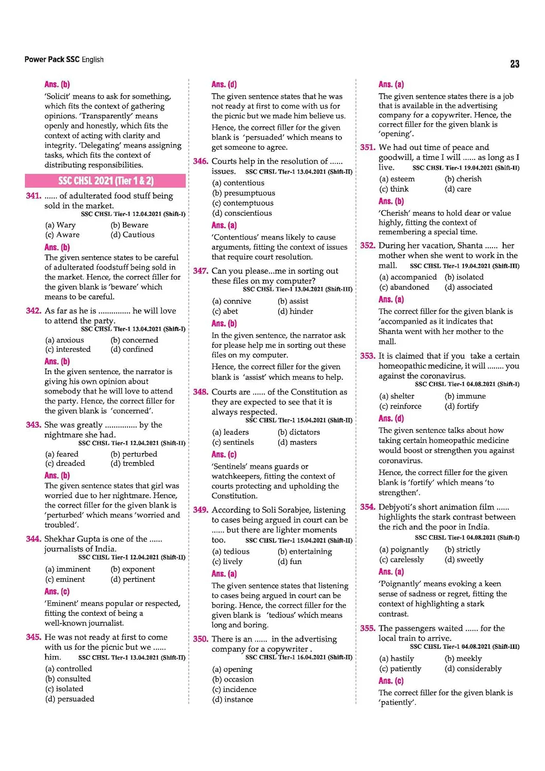 SSC English Chapterwise 8600+ MCQs | For CGL, CHSL, CPO, MTS, GD & Steno Exams | Eduquity & TCS Questions Till 2026 | Quick Revision Points + 100% Detailed Solutions - Image 9