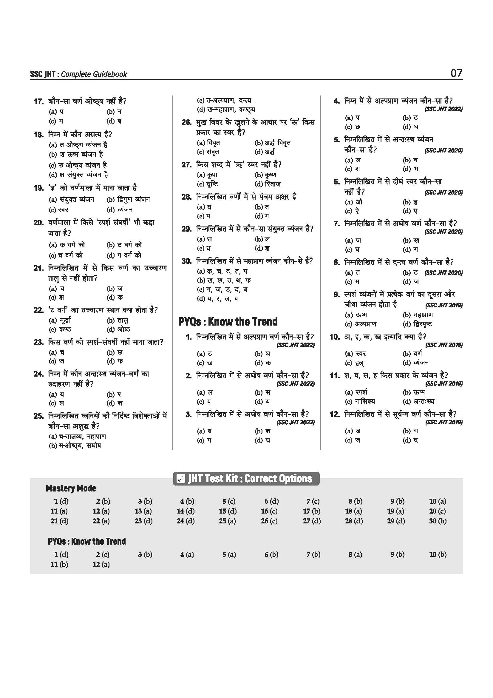 SSC Combined Hindi Translators (JHT) Exam 2026 | Junior Translator, Junior/Senior Hindi Translator | Complete Syllabus Paper 1 (Objective, Hindi, English) & Paper 2 (Descriptive, Translation, Essay) | with Solved Papers 2023–2025 - Image 10