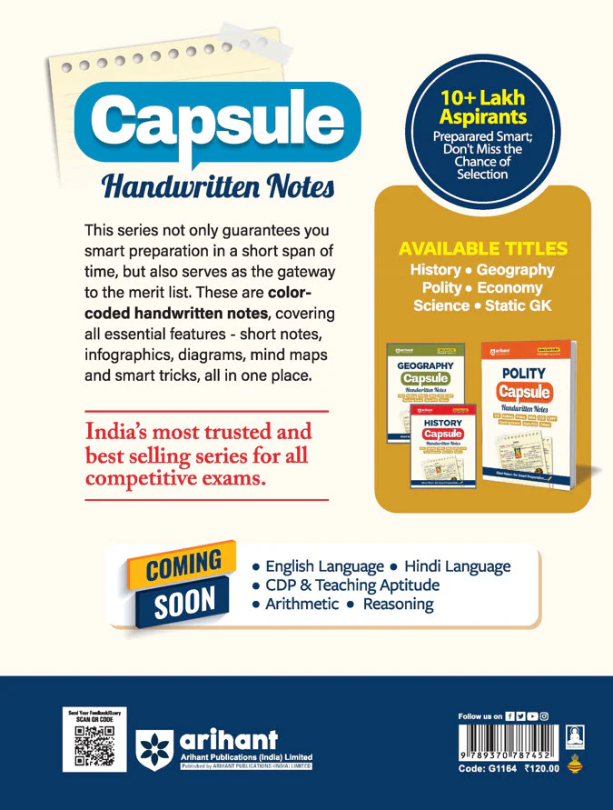 Static GK Capsule Handwritten Notes | For SSC, Railway, Police, CDS, CAPF and other Competitive Exam - Image 4