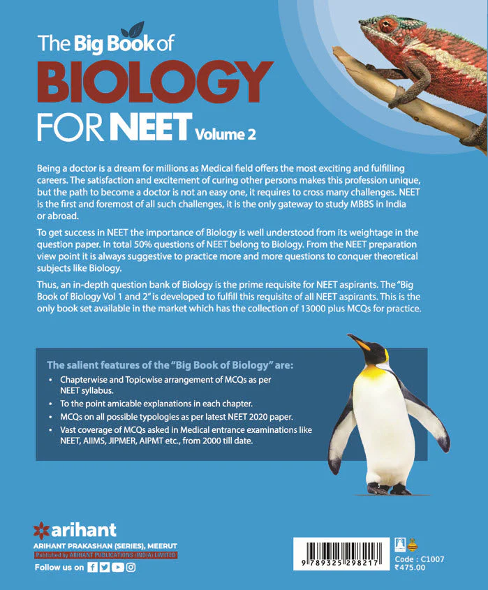 The Big Book of Biology  for NEET 2025 (Volume 2) - Image 2