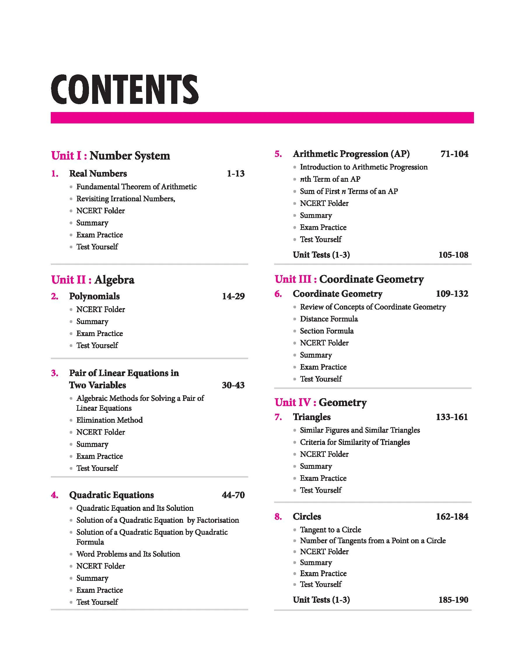 UP Board 2026-27 Complete Course Mathematics Class 10 | Based on NCERT Textbook | NEP 2020 | Chapter Tests, Topic Tests, Model Papers with OMR Sheet & Project Work Included - Image 3