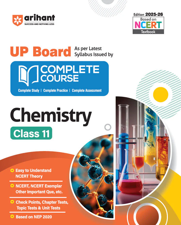 UP Board Complete Course Chemistry Class 11 Exam 2025-26 | Check Points, Chapter Tests, Topic Tests & Unit Tests Based on NEP 2020 | Based on NCERT