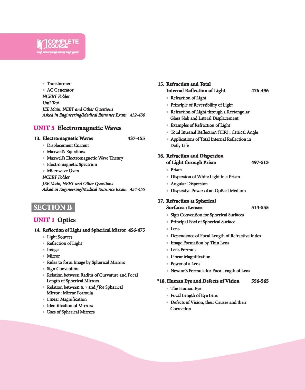 UP Board Complete Course Physics Class 12 Exam 2025 | Board Questions, NCERT, NCERT Exemplar Questions & Other Important Questions, Check Points, Chapter Test & Unit Tests Based on NCERT - Image 5