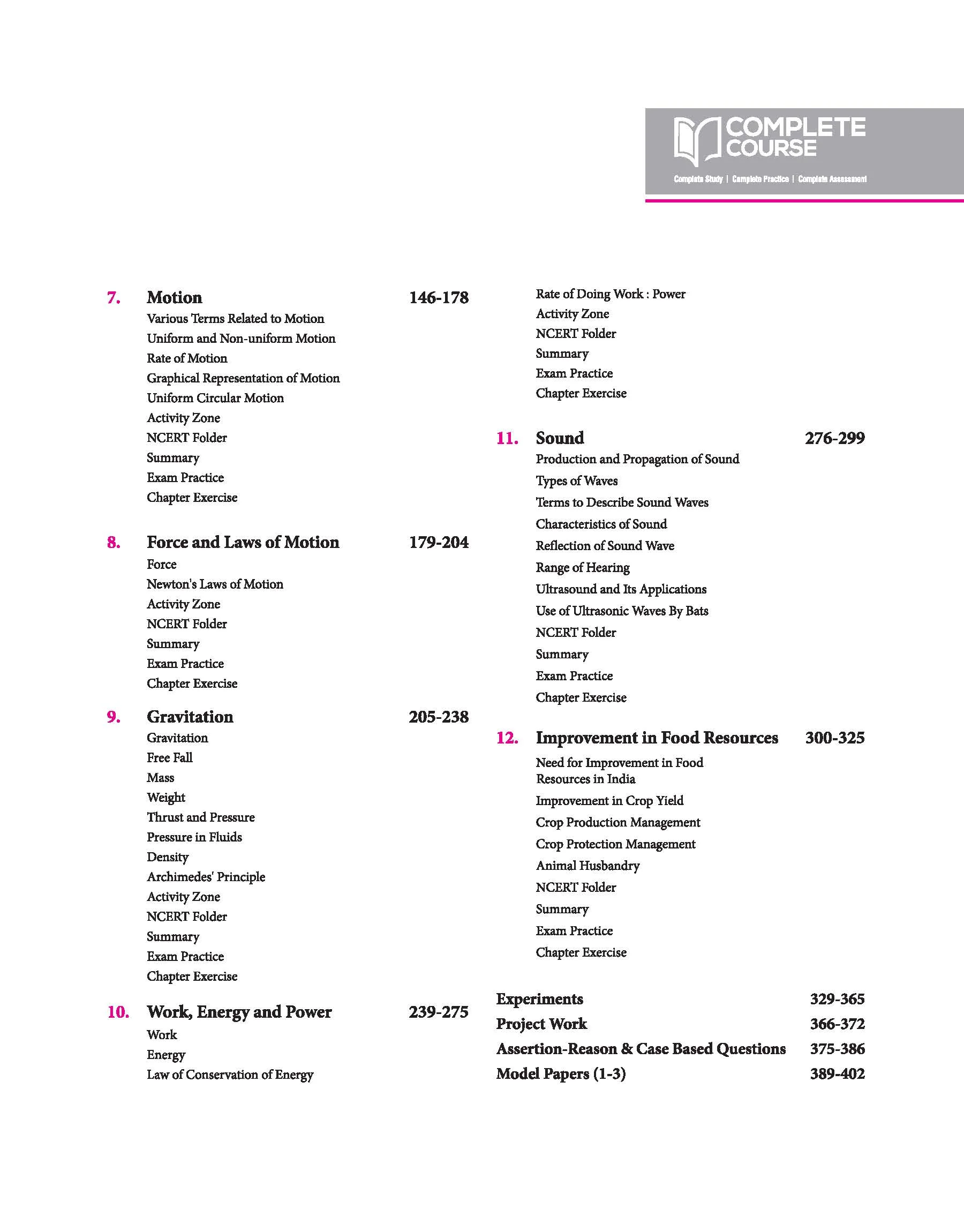UP Board Complete Course Science Class 9th Exam 2025 | Model Paper With OMR Sheet | English Medium - Image 4