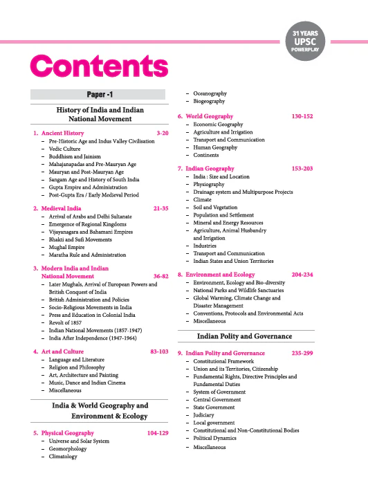 UPSC IAS & State PCS Pre Exam 31 Year Solved Papers (2025 - 1995) | GS (Paper1) and CSAT (Paper2) | English Medium - Image 2